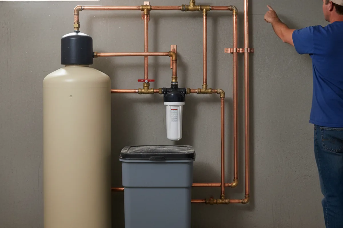 Whole-house water treatment system installed in Wedron